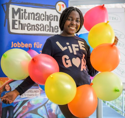 Mitmachen Ehrensache Botschafterin Sem Binnssi